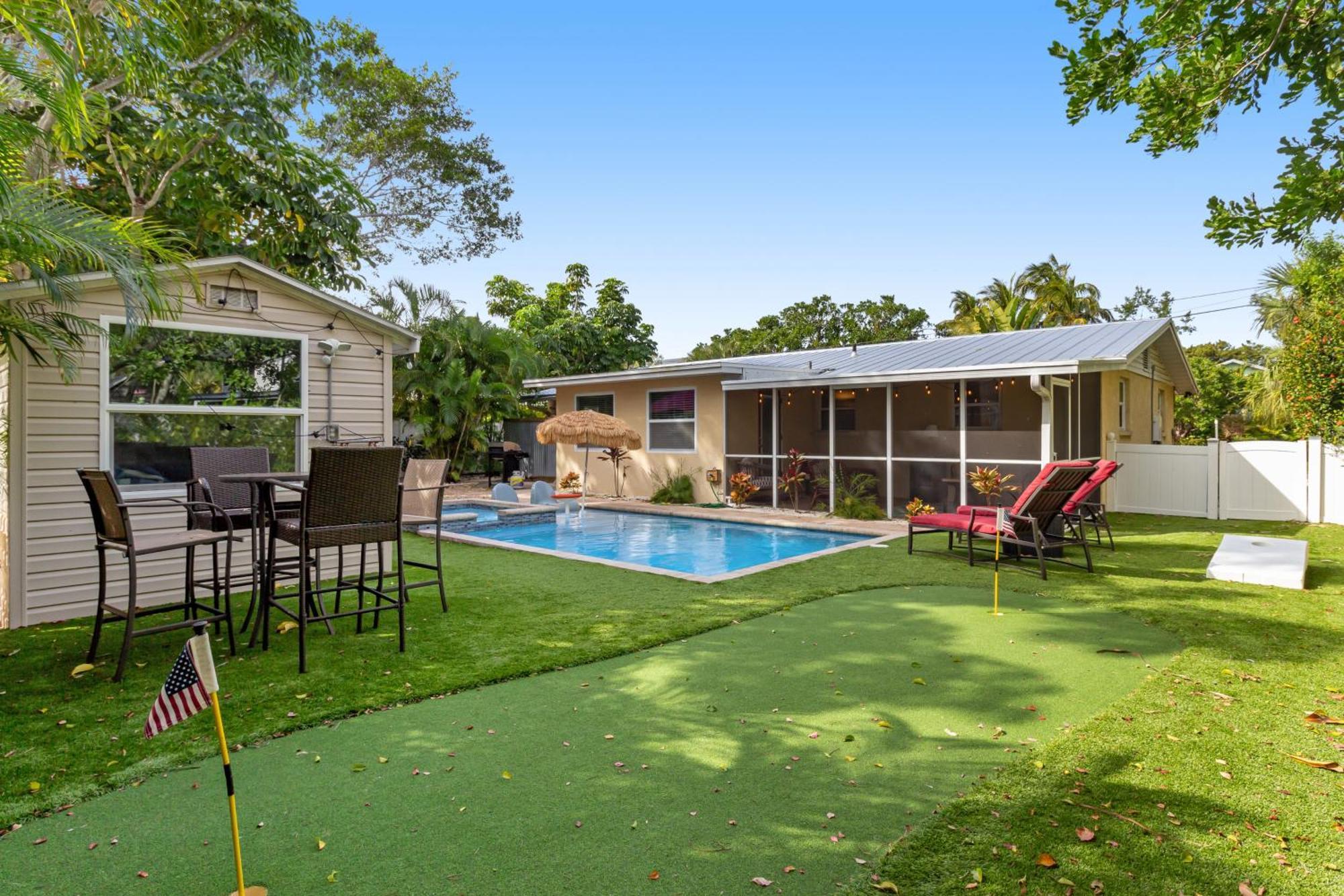 Villa Getaway On Gladiolus Anna Maria Exterior foto