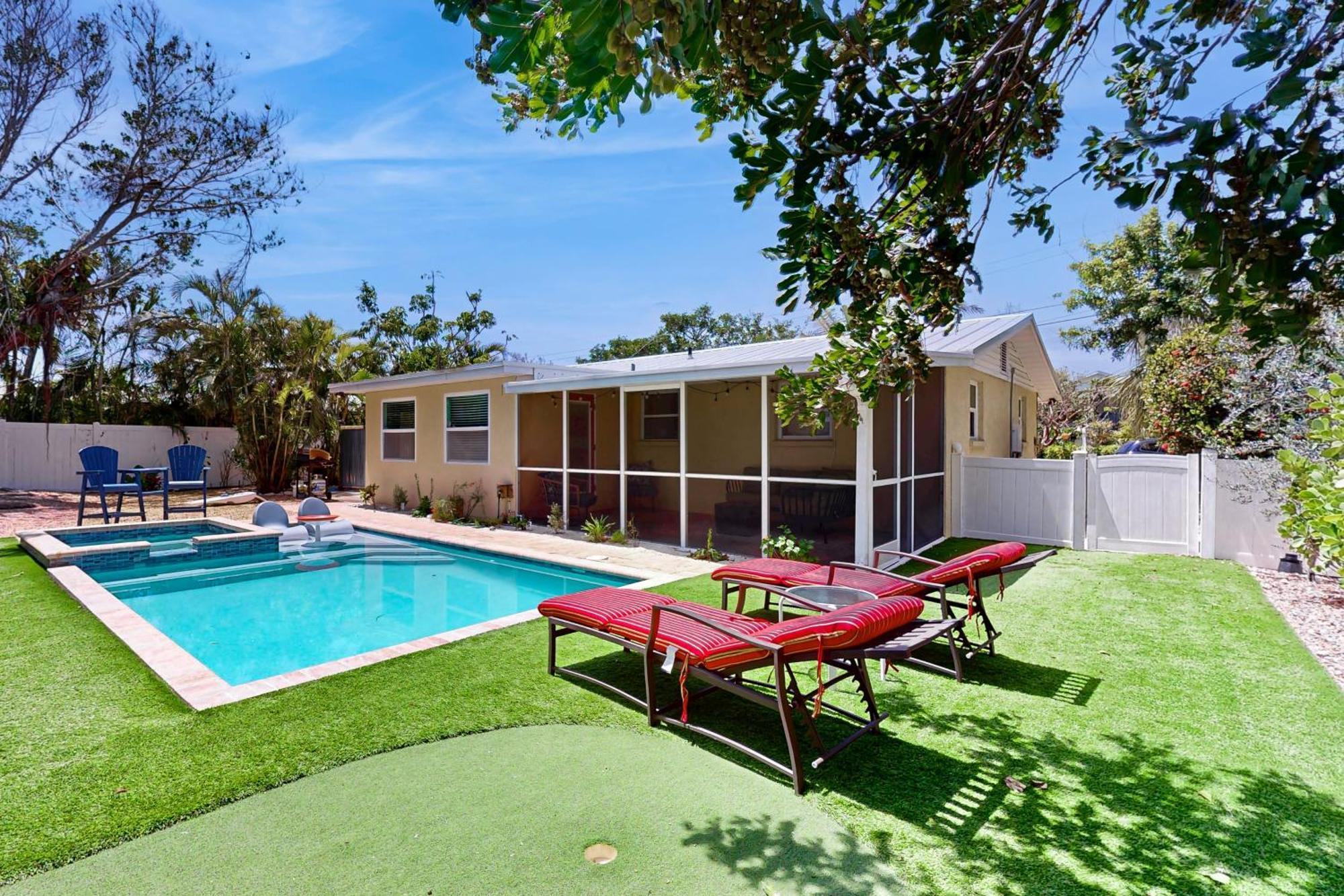 Villa Getaway On Gladiolus Anna Maria Exterior foto